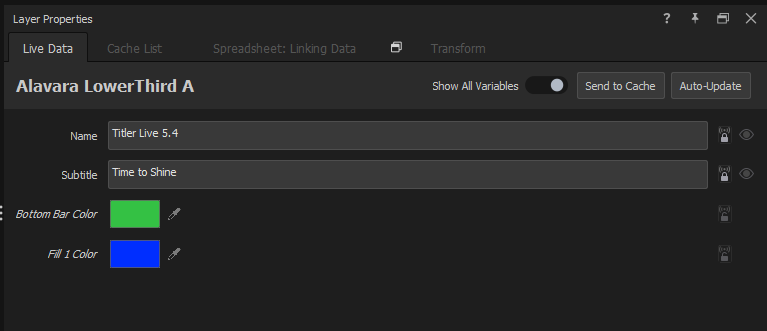 Lock toggle