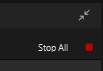 The Stop All button on the channel tab bar