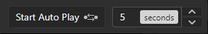 Start Auto Play with the delay setting