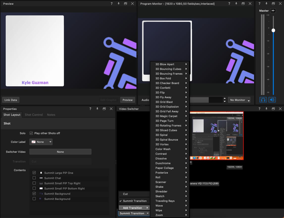 Add transition