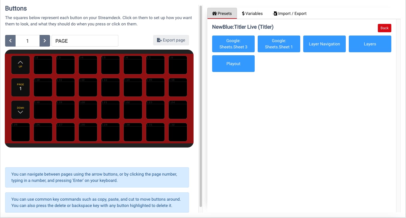 Layers Navigation