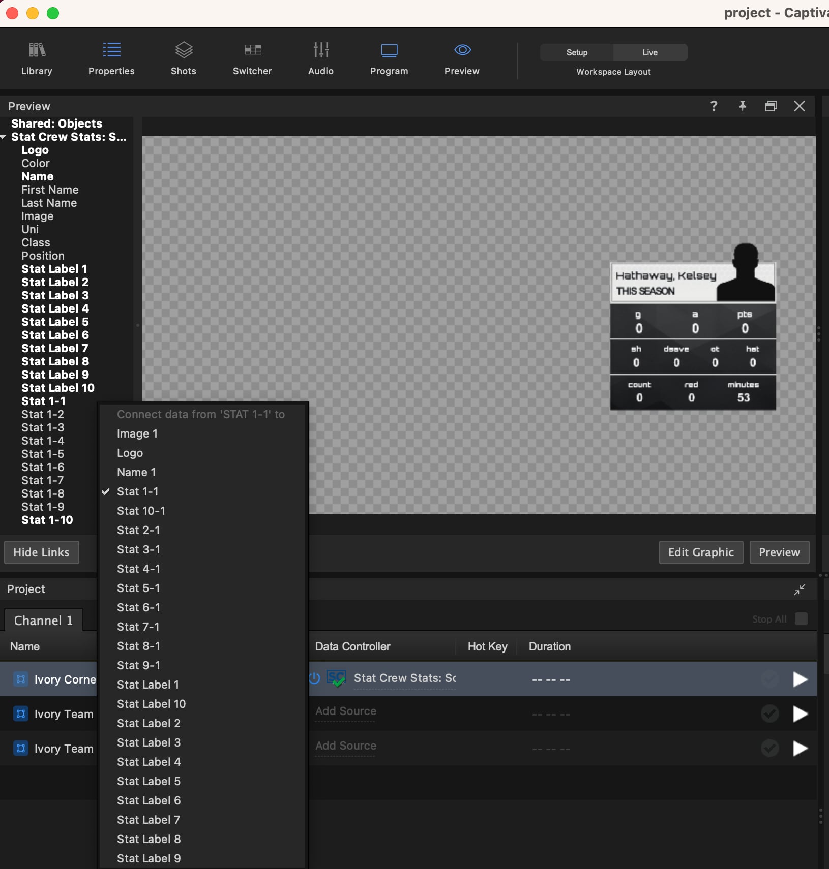 Drag variable