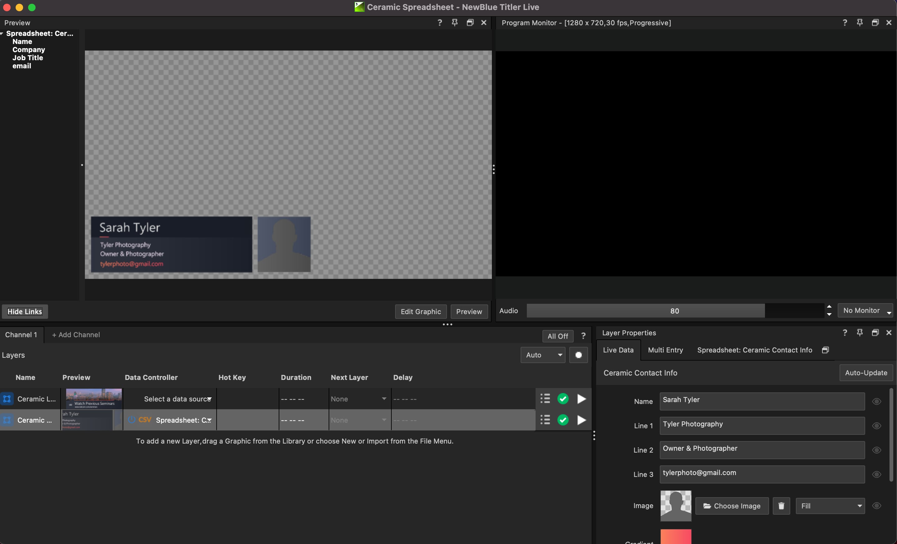 Project setup
