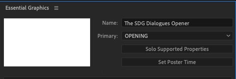 Solo Supported Properties