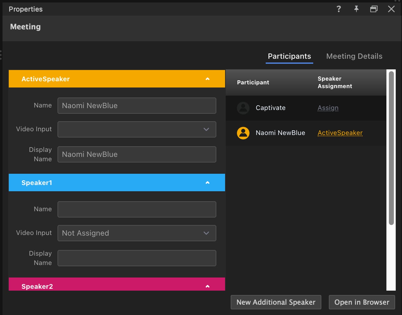 Add new item button at the bottom of the Project panel