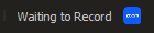 Recording prompt